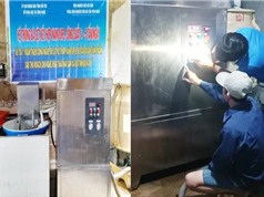 Bến Tre: Bảo quản thủy sản bằng công nghệ đá sệt kết hợp Nano UFB